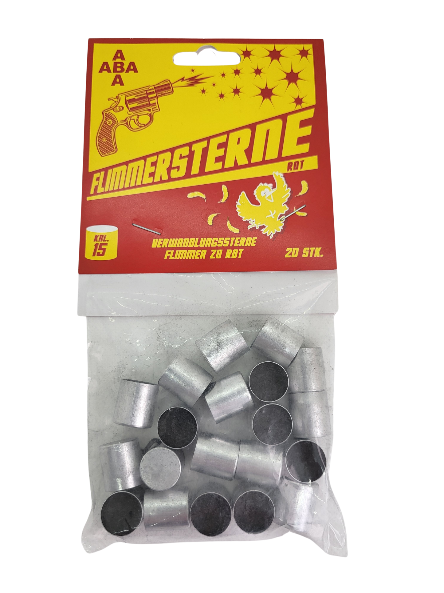 Flimmersterne Rot 20er Beutel