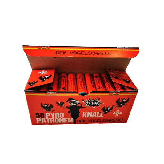 ABA Pyro Knallpatronen Gold - 50er - 1.3G "Vogelschreck"