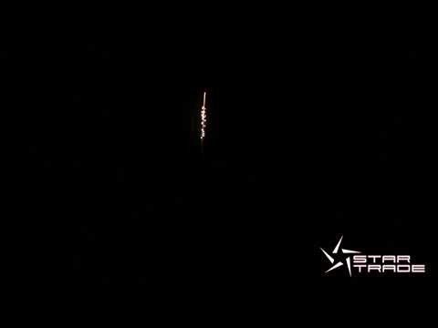 Römisches Licht Kal. 47mm 8 Schuss Crackling Willow Tail