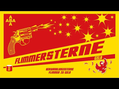 Flimmersterne Gelb 20er Beutel